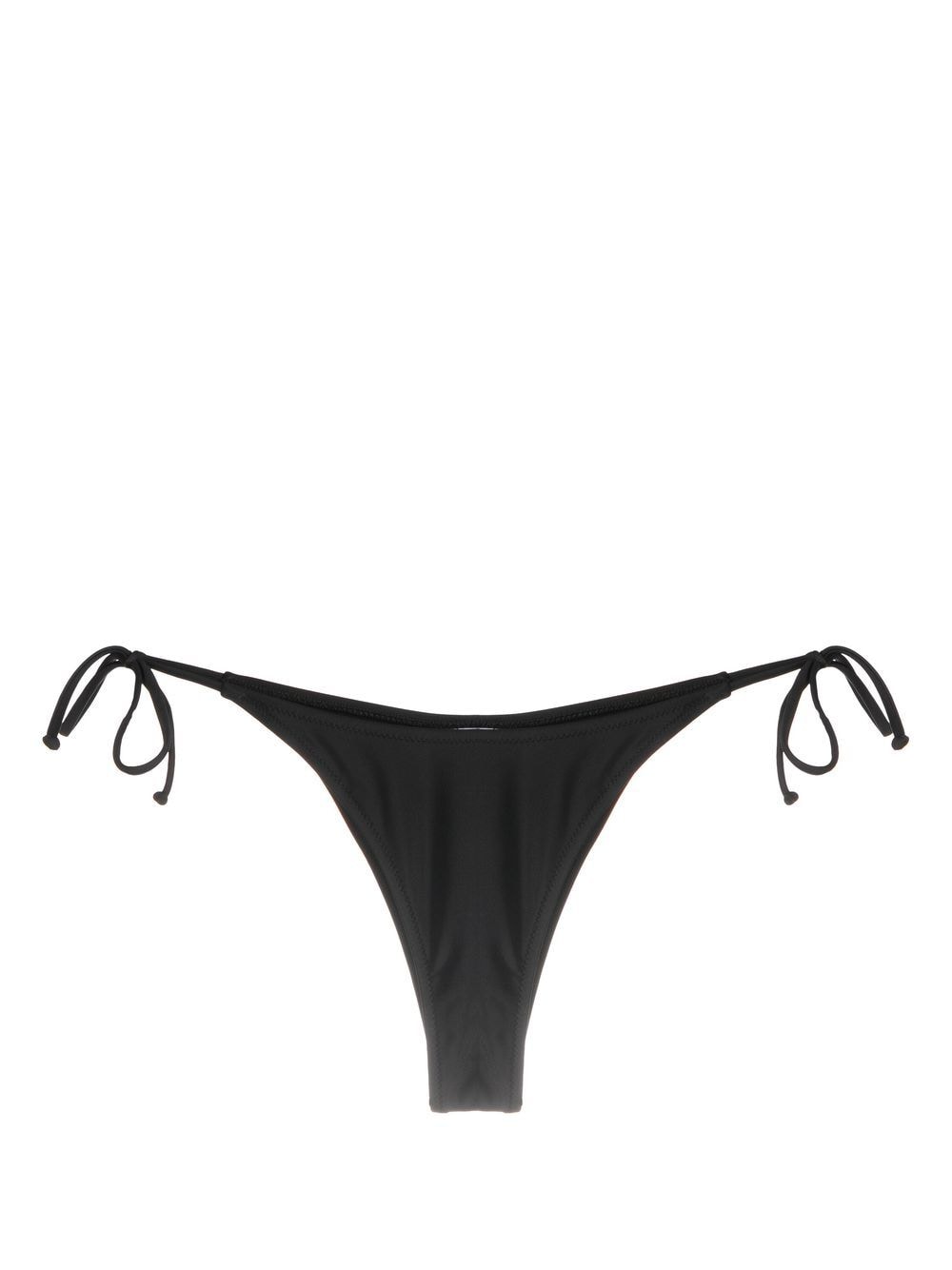 Moschino Bikinihöschen mit Logo-Print - Schwarz von Moschino