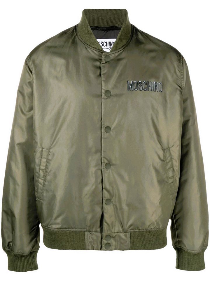 Moschino Bomberjacke Moschino Herren Jacken, MOSCHINO COUTURE ! ZRV0624 Bomber Jacken Logo Schriftzug von Moschino