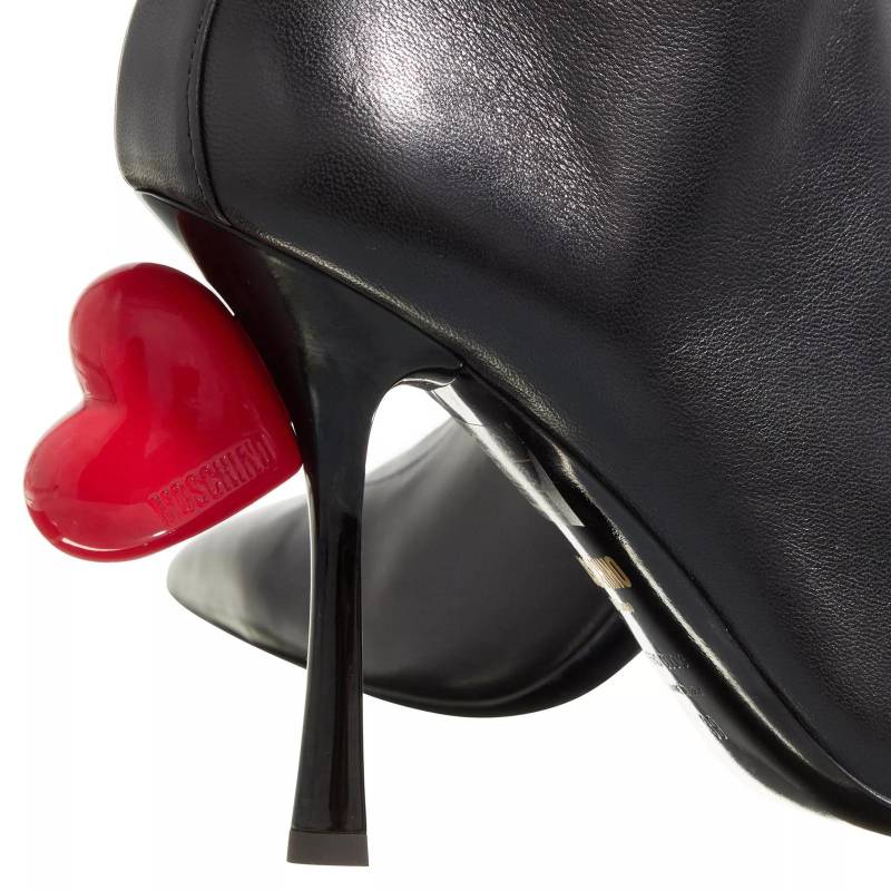 Moschino Boots & Stiefeletten - Sweet Heart Boots - Gr. 40 (EU) - in Schwarz - für Damen von Moschino