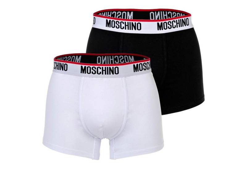 Moschino Boxer Herren Boxershort 2er Pack Baumwolle (Packung, 2er Pack) von Moschino