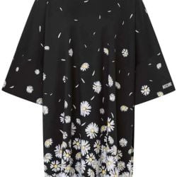 Moschino Bunte Baumwollkleid von Moschino