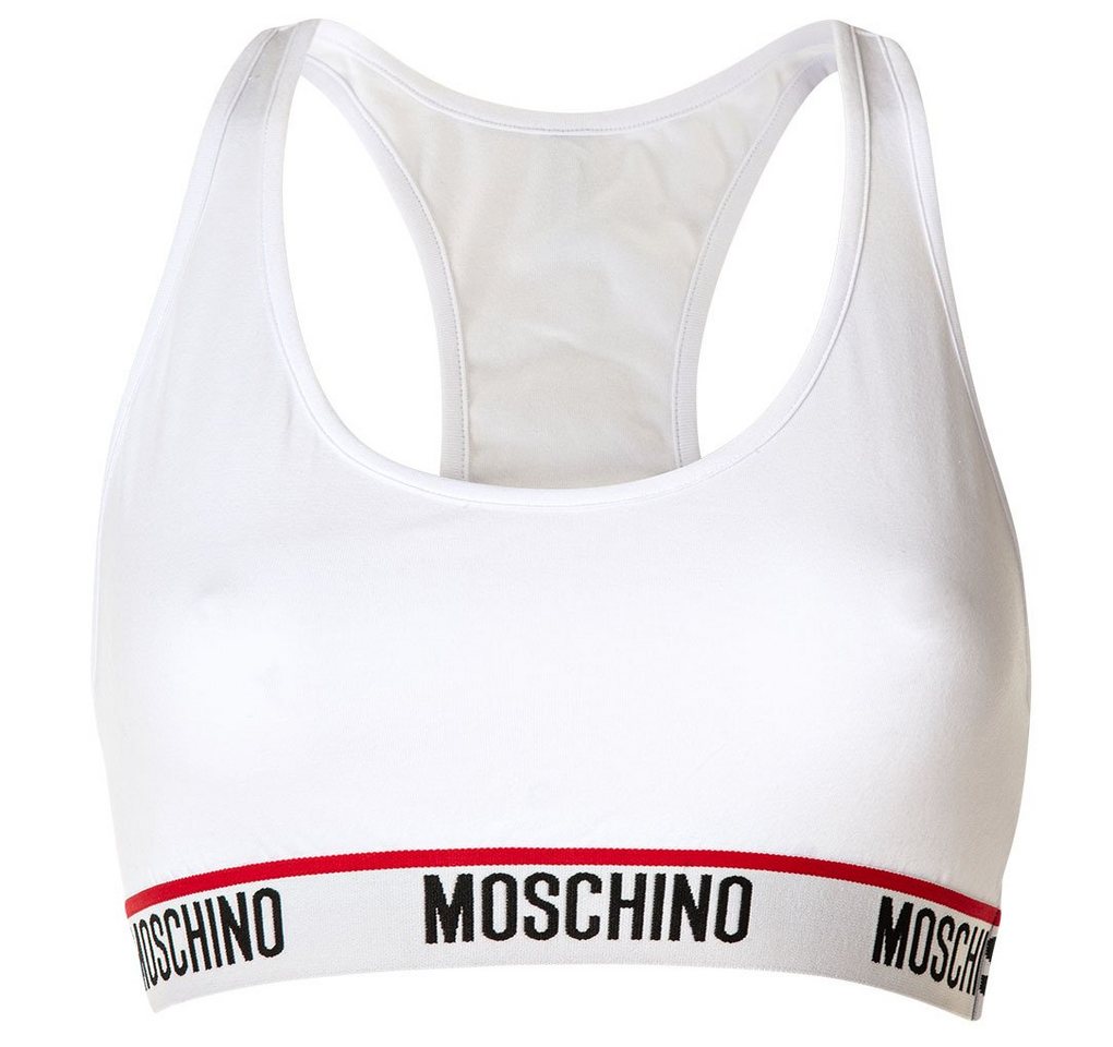 Moschino Bustier Damen Bustier - Bra, Sport-BH, Racerback, Cotton von Moschino