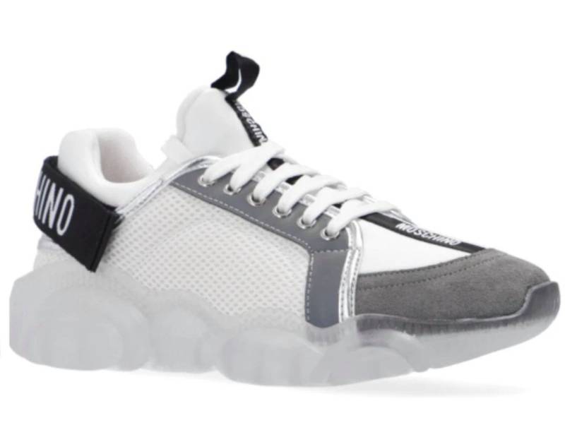 Moschino COUTURE Teddy Bear Sohle Low Schuhe Hauptkollektion Sneaker Ikonische Teddybär-Sohle für Stil und Wiedererkennung von Moschino