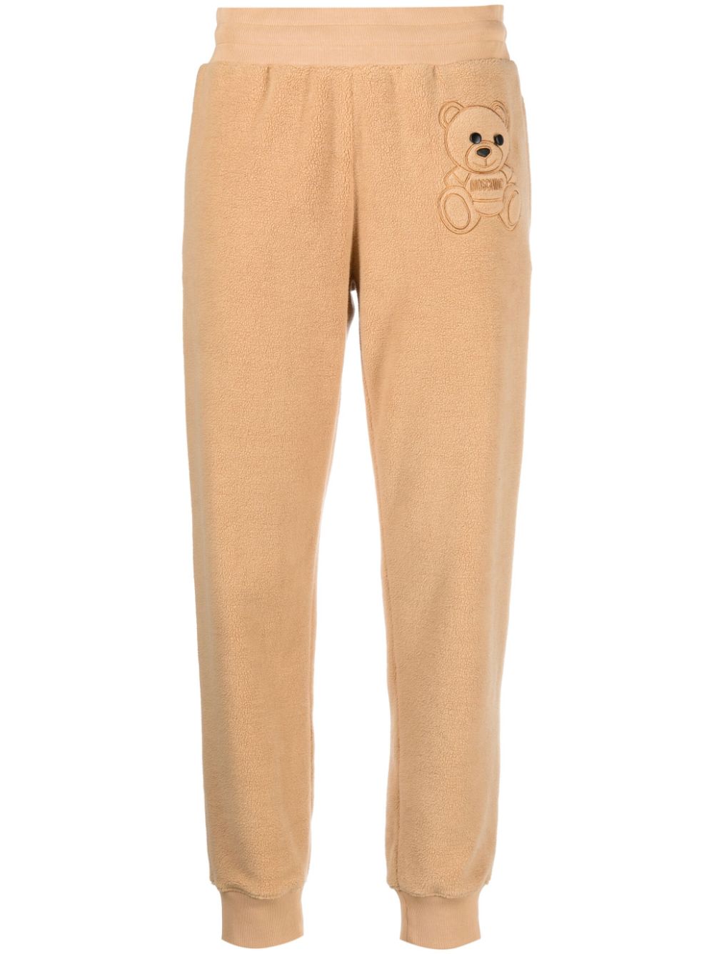 Moschino Cropped-Hose mit Teddy - Nude von Moschino