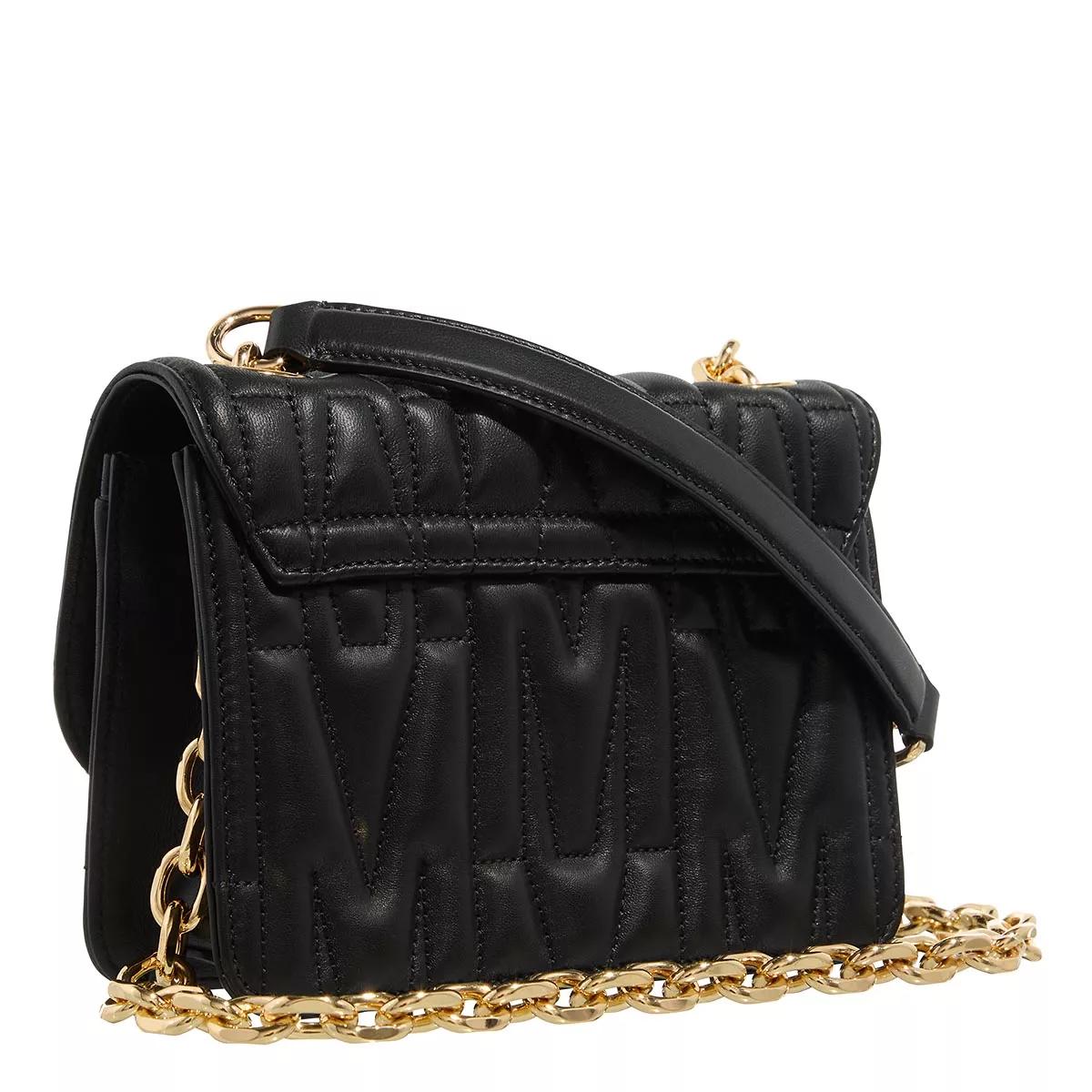 Moschino Crossbody Bags - "M" Group Quilted Shoulder Bag - Gr. unisize - in Schwarz - für Damen von Moschino