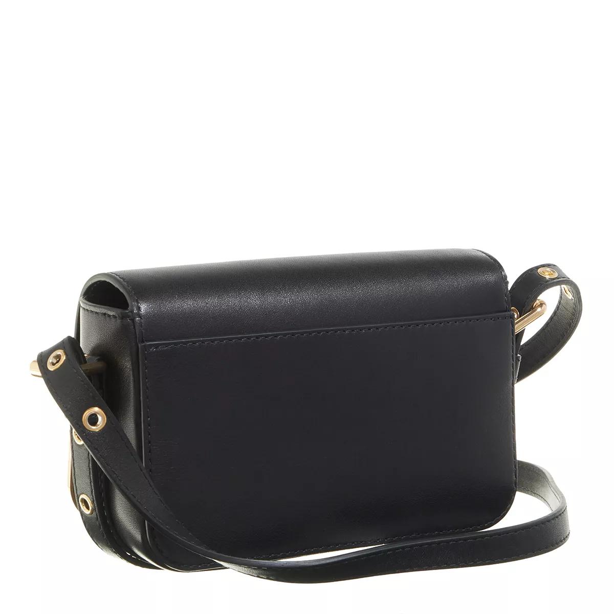 Moschino Crossbody Bags - Metal Corner Shoulder Bag - Gr. unisize - in Schwarz - für Damen von Moschino