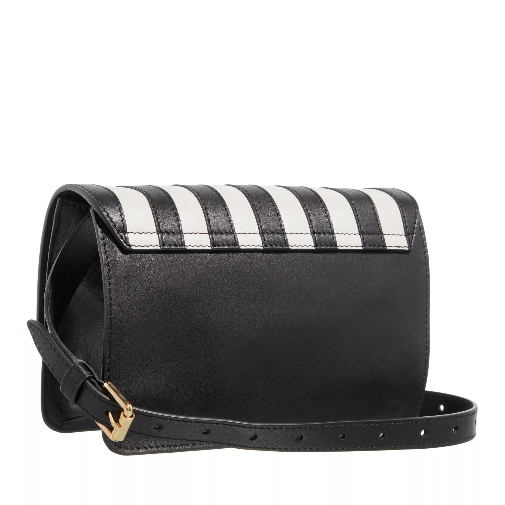 Moschino Crossbody Bags - Stripes-M Group Shoulder Bag - Gr. unisize - in Schwarz - für Damen von Moschino