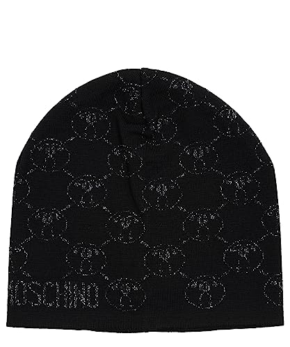 Moschino Damen Double question Mark M�TZE Black von Moschino