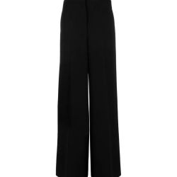 Moschino Damen Hosen In Schwarz Viskose-mix von Moschino