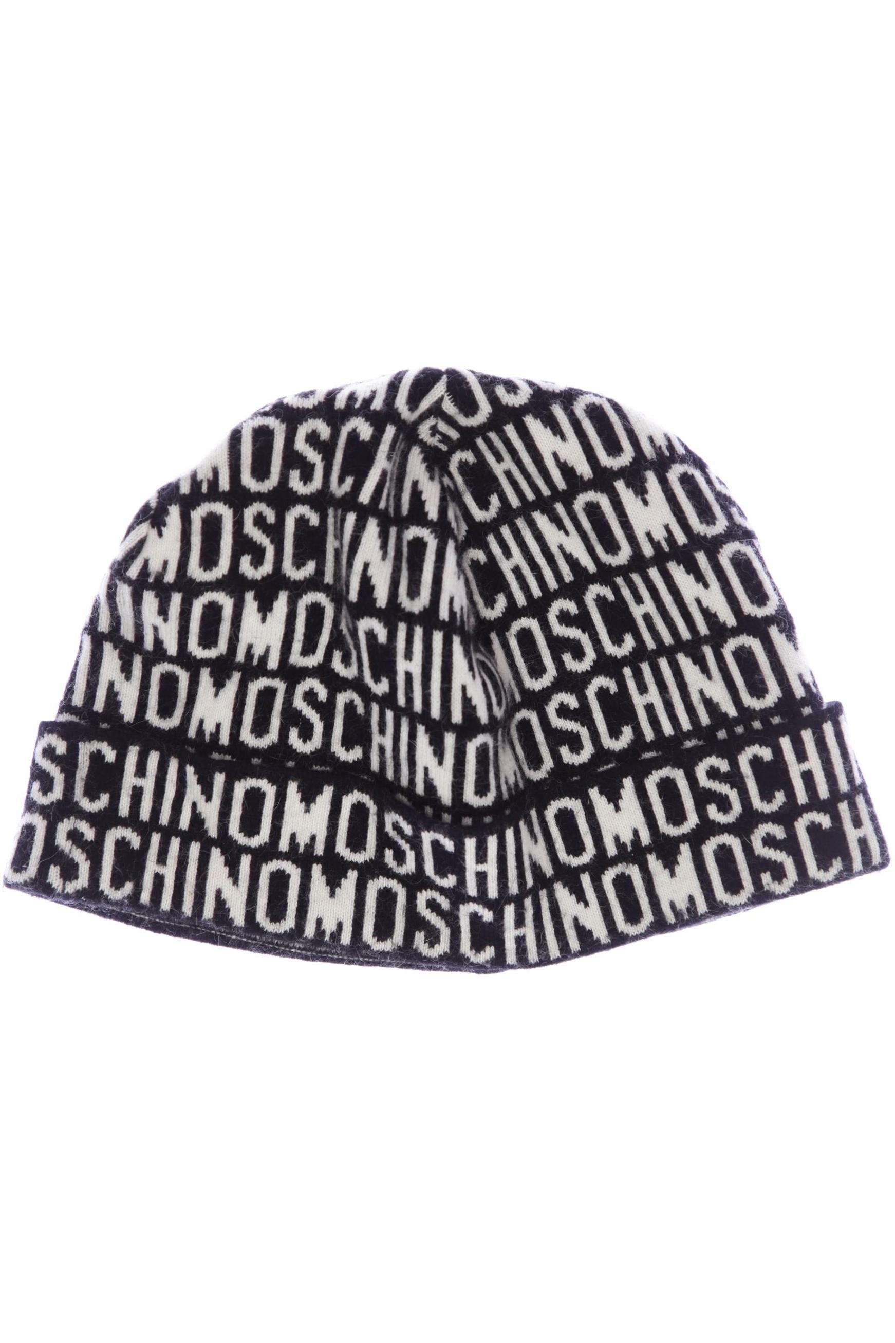 Moschino Damen Hut/Mütze, schwarz, Gr. uni von Moschino