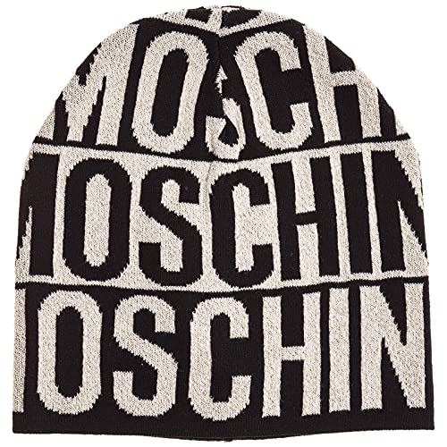 Moschino Damen Mütze Nero von Moschino