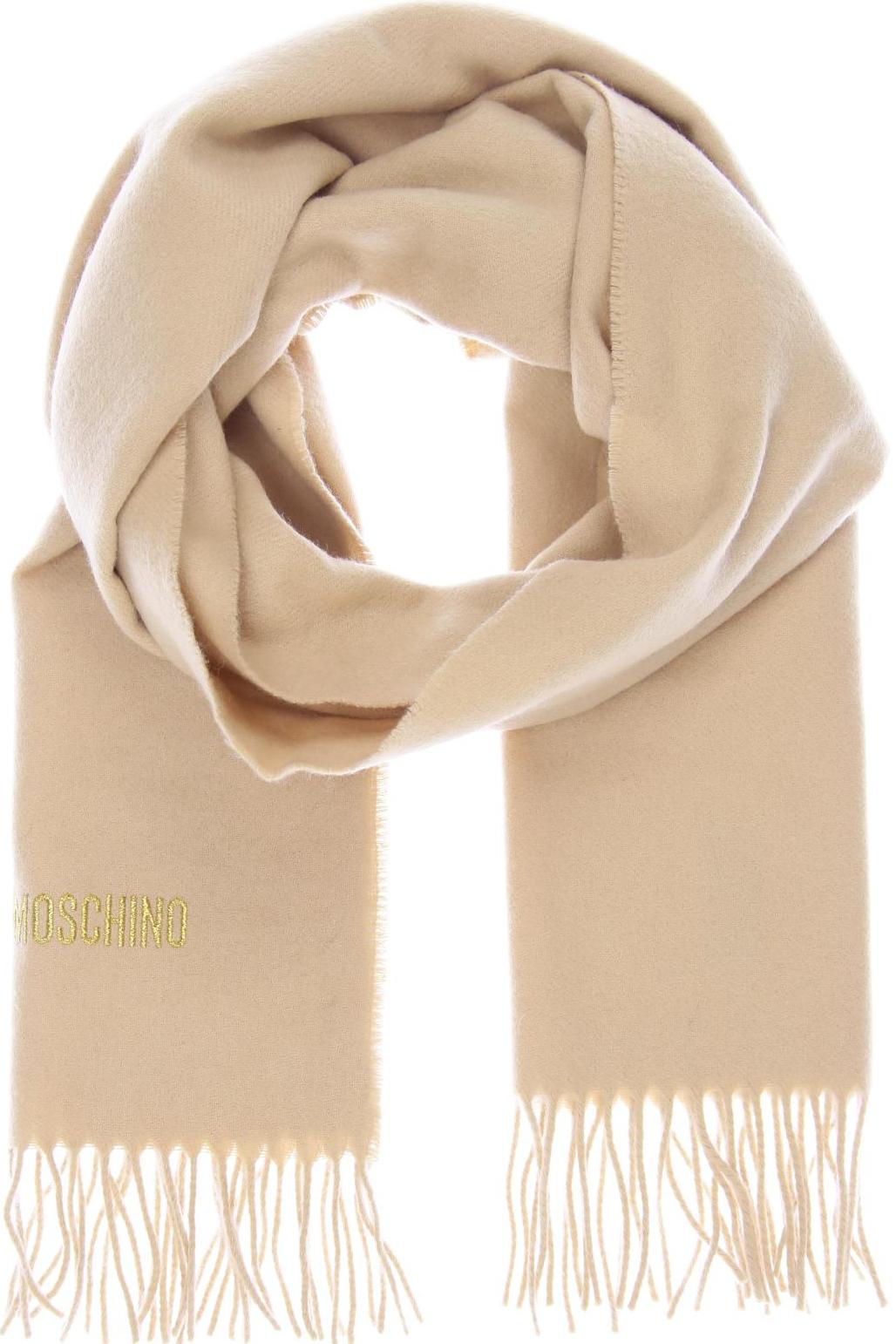Moschino Damen Schal, beige, Gr. von Moschino