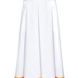 Moschino Damenrock Aus Weißer Baumwolle - A0123 05291001 von Moschino