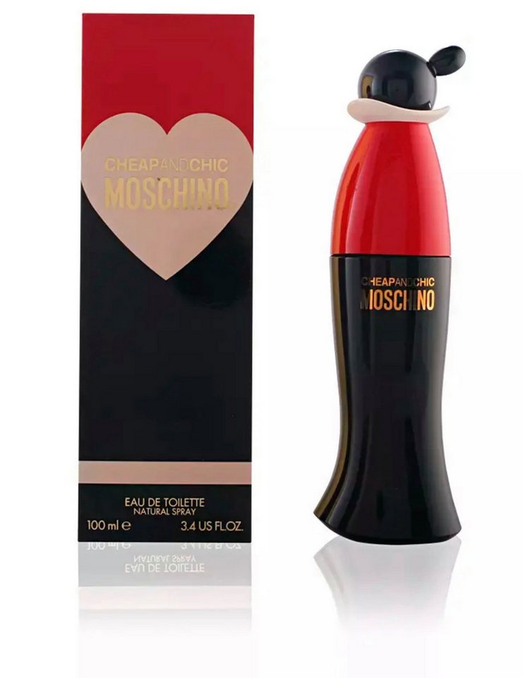 Moschino Eau de Toilette Cheap & Chic I Love Parfum Spray Edt Versiegelt 100 ML, verspielt, elegant und unvergesslich weiblich von Moschino