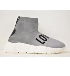 Moschino Graue Schnürschuhe von Moschino