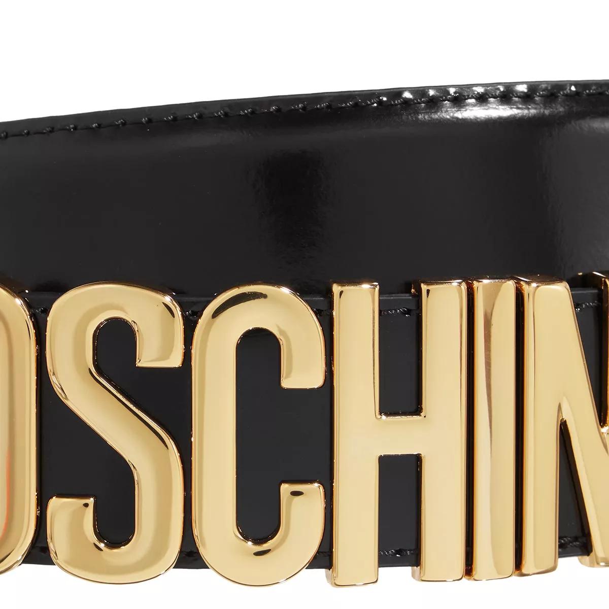 Moschino Gürtel - Belt - Gr. 42 - in Schwarz - für Damen von Moschino