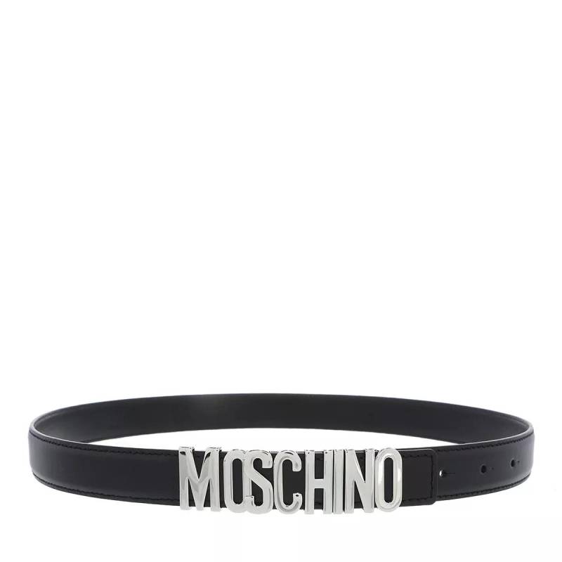 Moschino Gürtel - Belt - Gr. 95 - in Schwarz - für Damen von Moschino