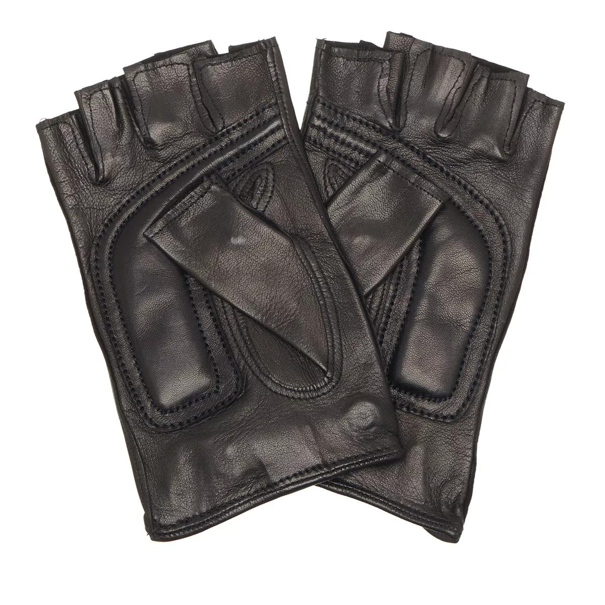 Moschino Handschuhe - Glove M2974 - Gr. 7,5 - in Schwarz - für Damen von Moschino