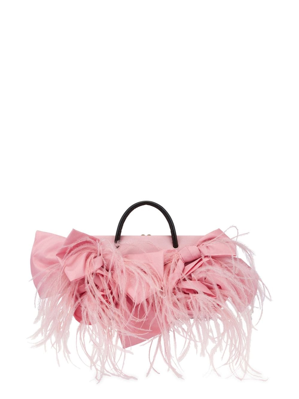 Moschino Handtasche mit Federn - Rosa von Moschino