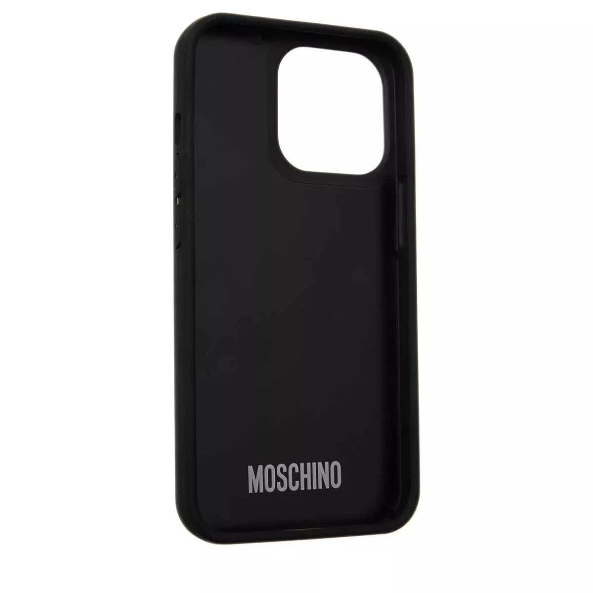 Moschino Handyhüllen - Phone Case - Gr. unisize - in Schwarz - für Damen von Moschino