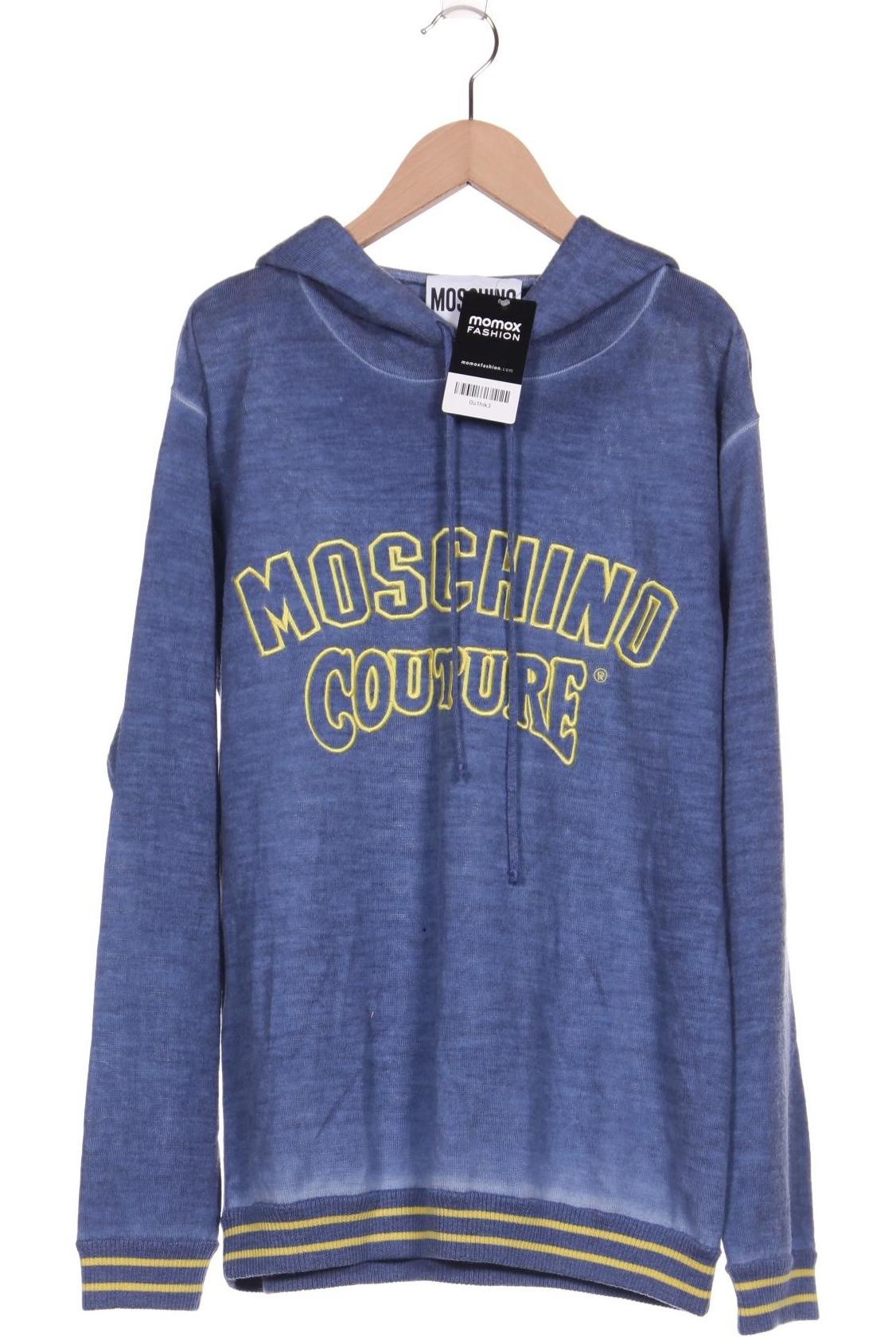 Moschino Herren Kapuzenpullover, blau von Moschino