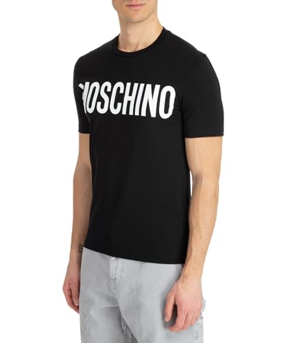 Moschino Herren T-Shirt Black 48 EU von Moschino