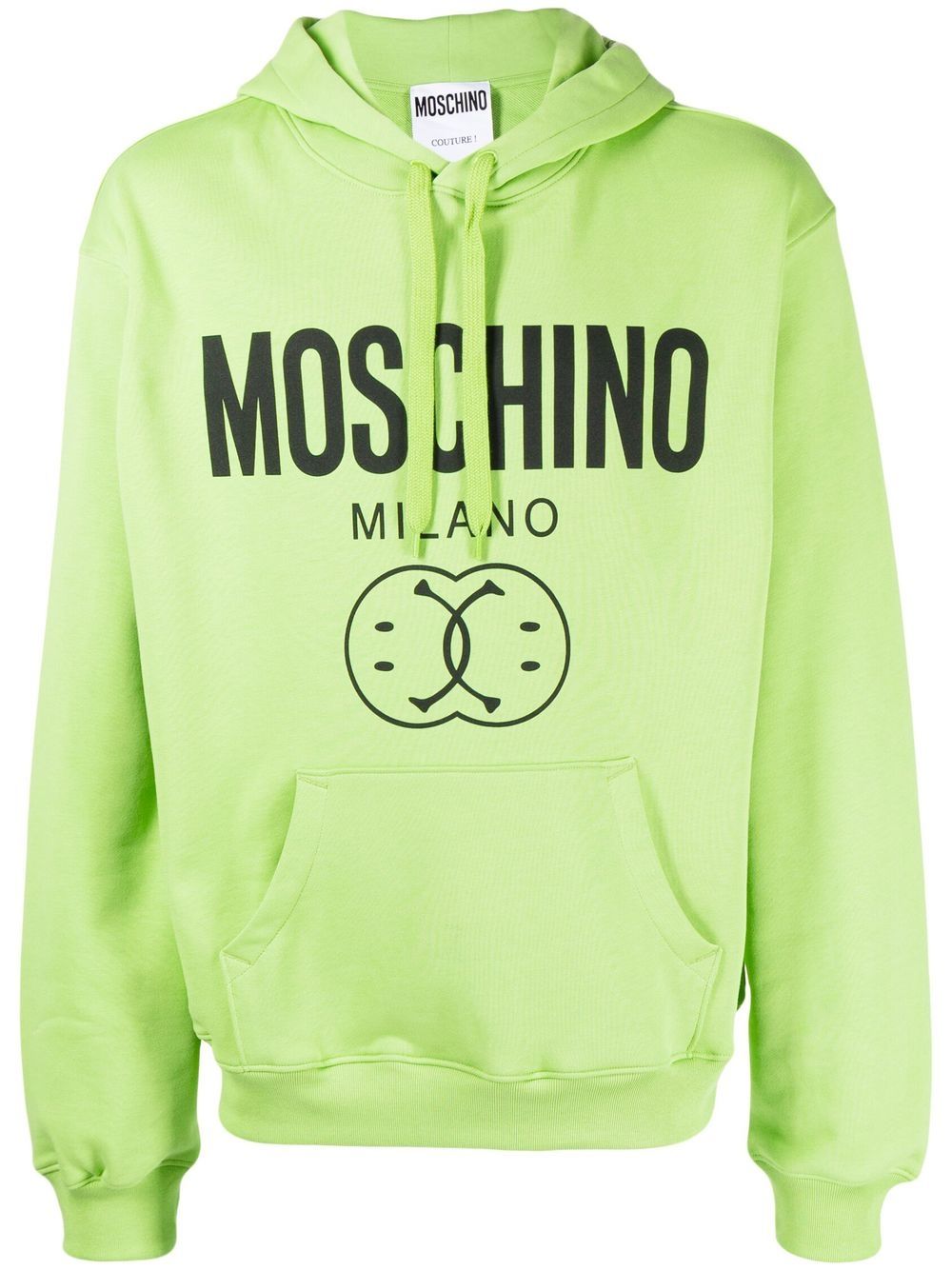 Moschino Hoodie mit Kordelzug - Grün von Moschino