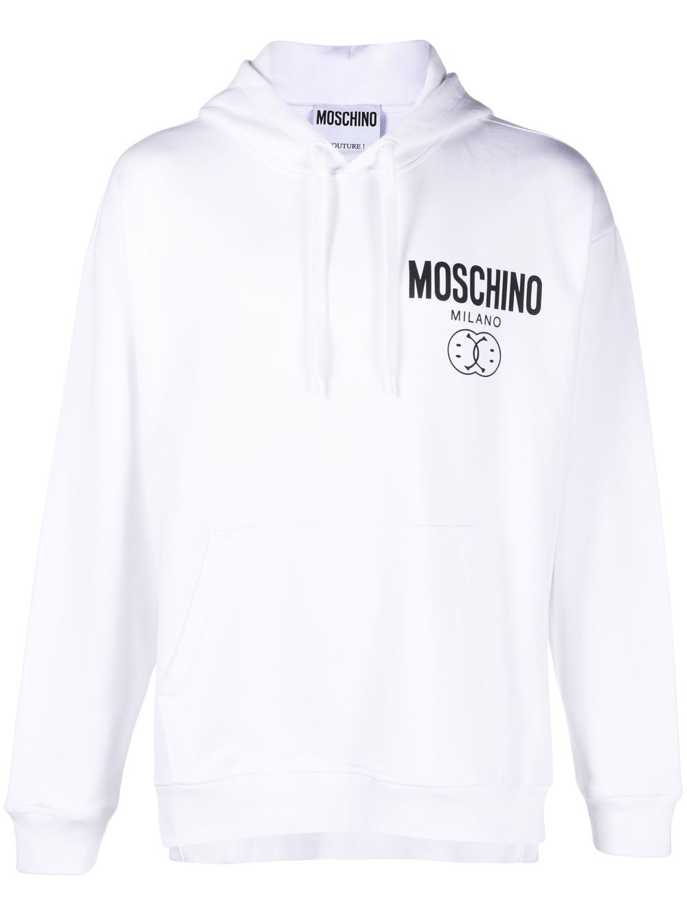 Moschino Hoodie mit Logo-Print - Weiß von Moschino