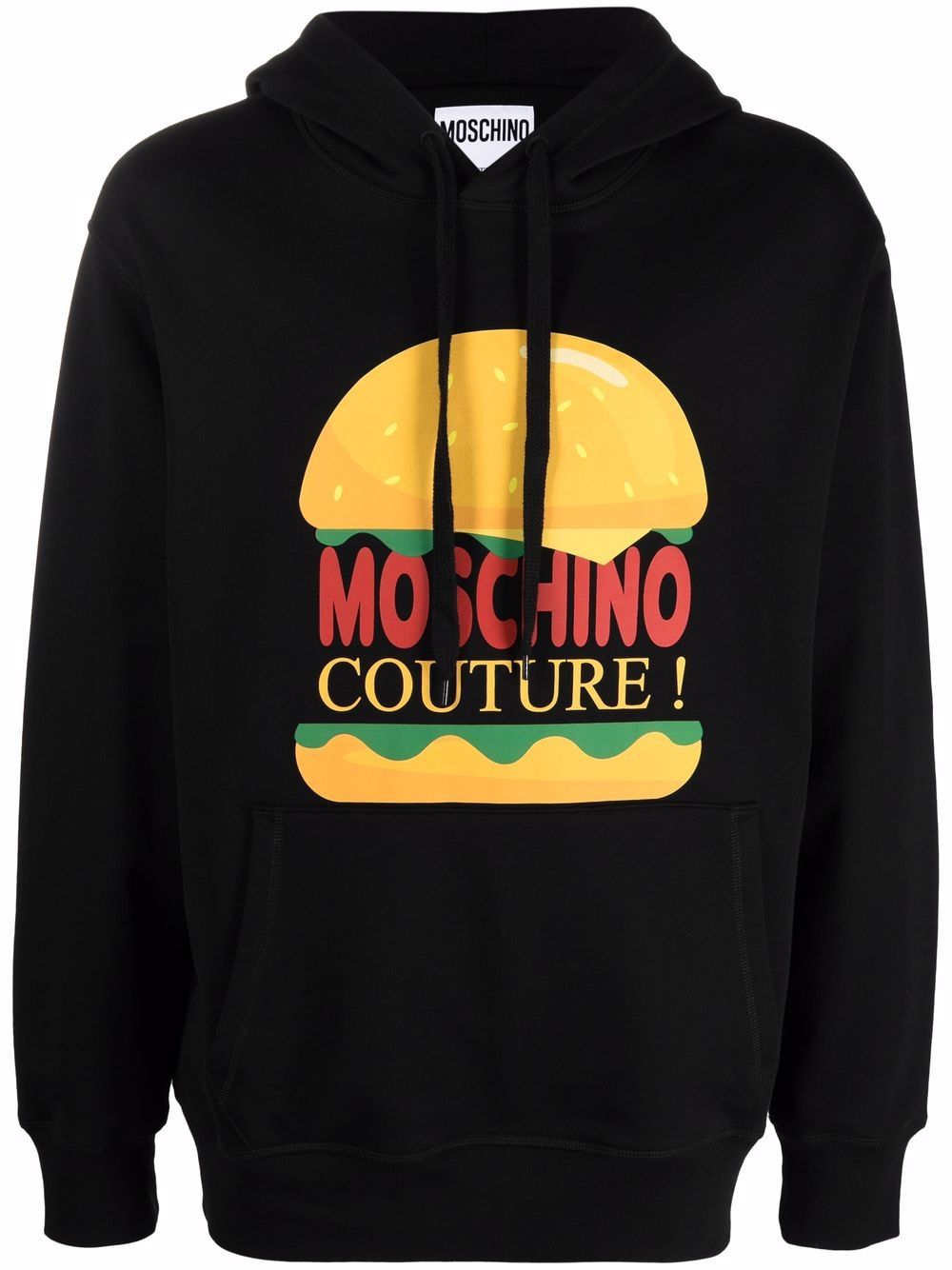 Moschino Hoodie mit Logo - Schwarz von Moschino