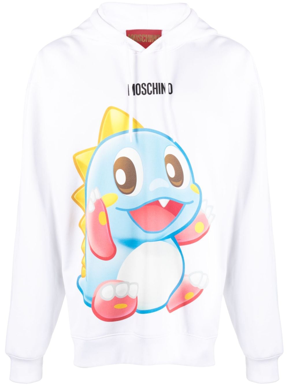 Moschino Hoodie mit grafischem Print - Weiß von Moschino