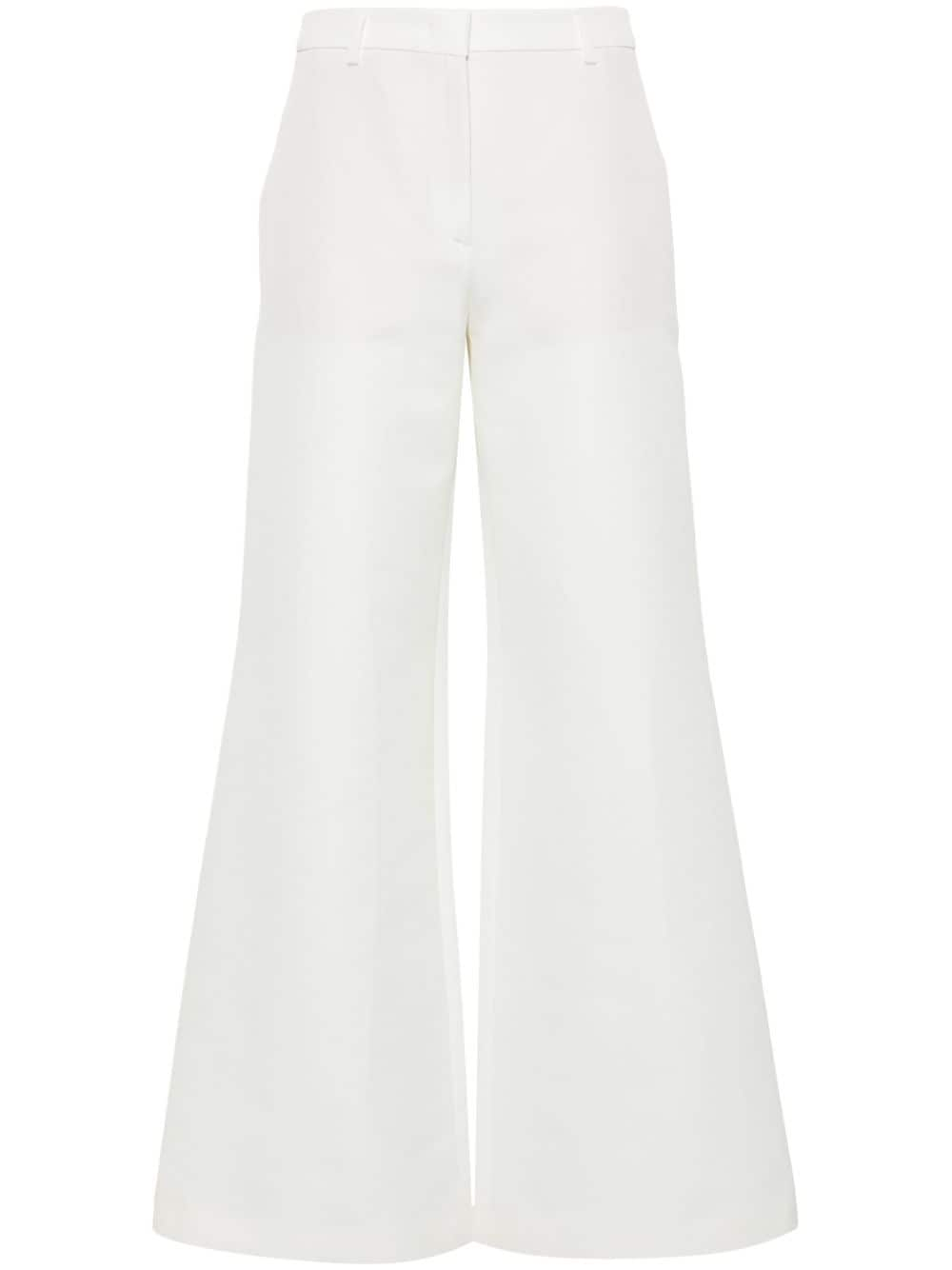 Moschino Hose mit weitem Bein - Nude von Moschino