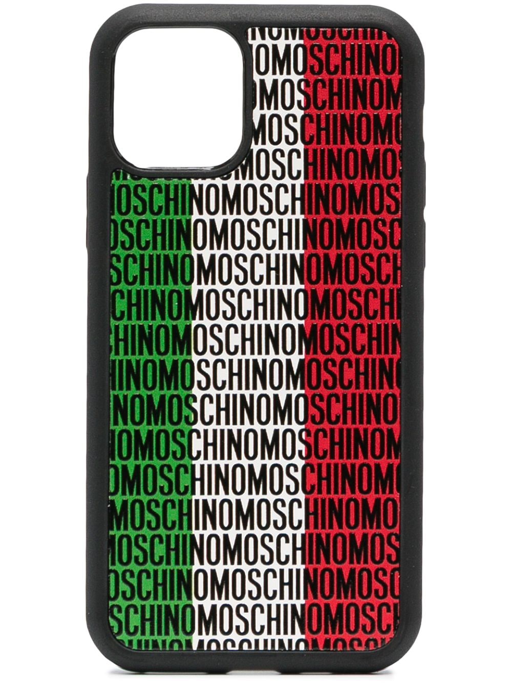 Moschino iPhone 11 Pro-Hülle mit Logo-Print - Schwarz von Moschino