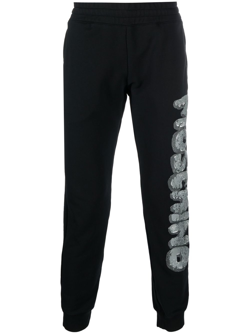 Moschino Jogginghose mit Logo-Print - Schwarz von Moschino