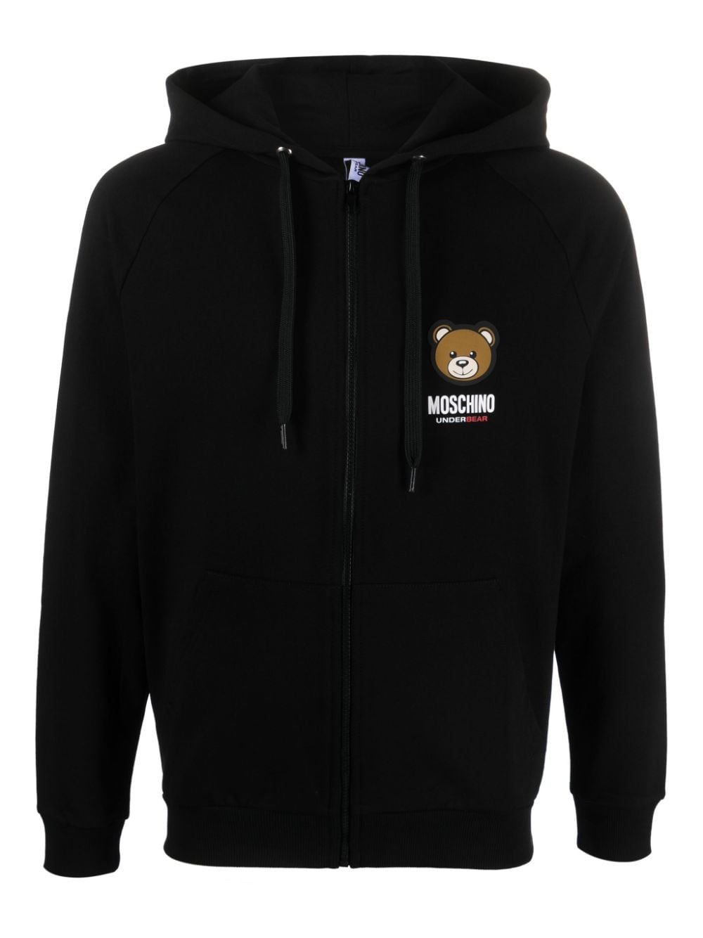 Moschino Hoodie mit Teddy-Print - Schwarz von Moschino