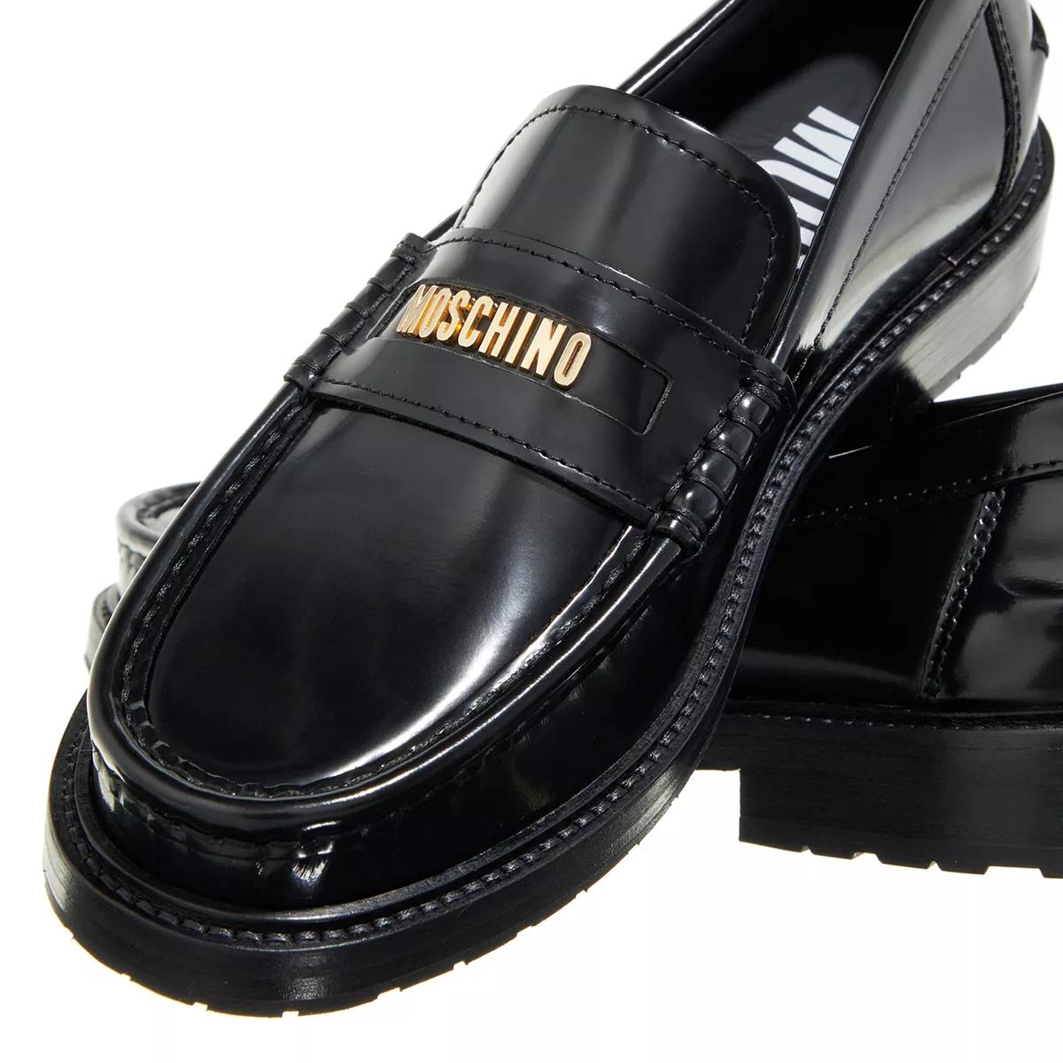 Moschino Loafers & Ballerinas - College Loafer - Gr. 38 (EU) - in Schwarz - für Damen von Moschino