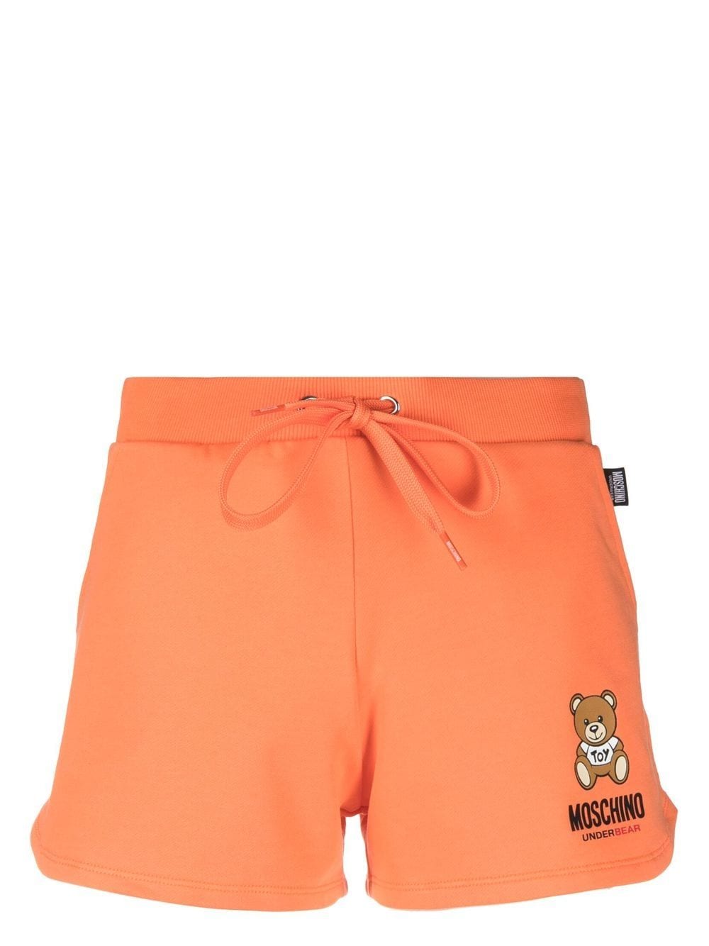 Moschino Lounge-Shorts mit Teddy-Print - Orange von Moschino