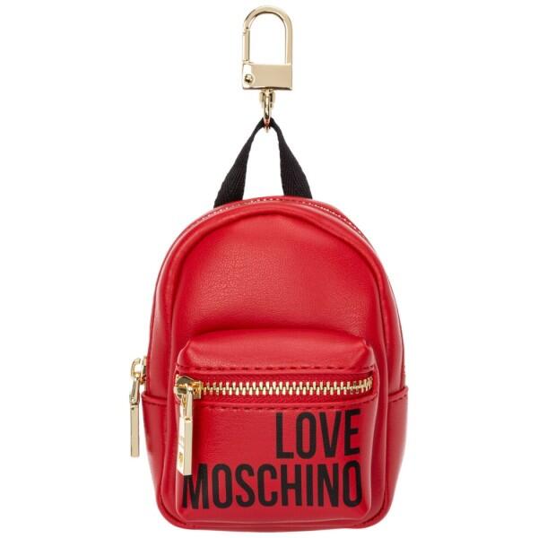 Moschino - Love Moschino Taschenanhänger Rucksack, Rot / Schwarz von Moschino