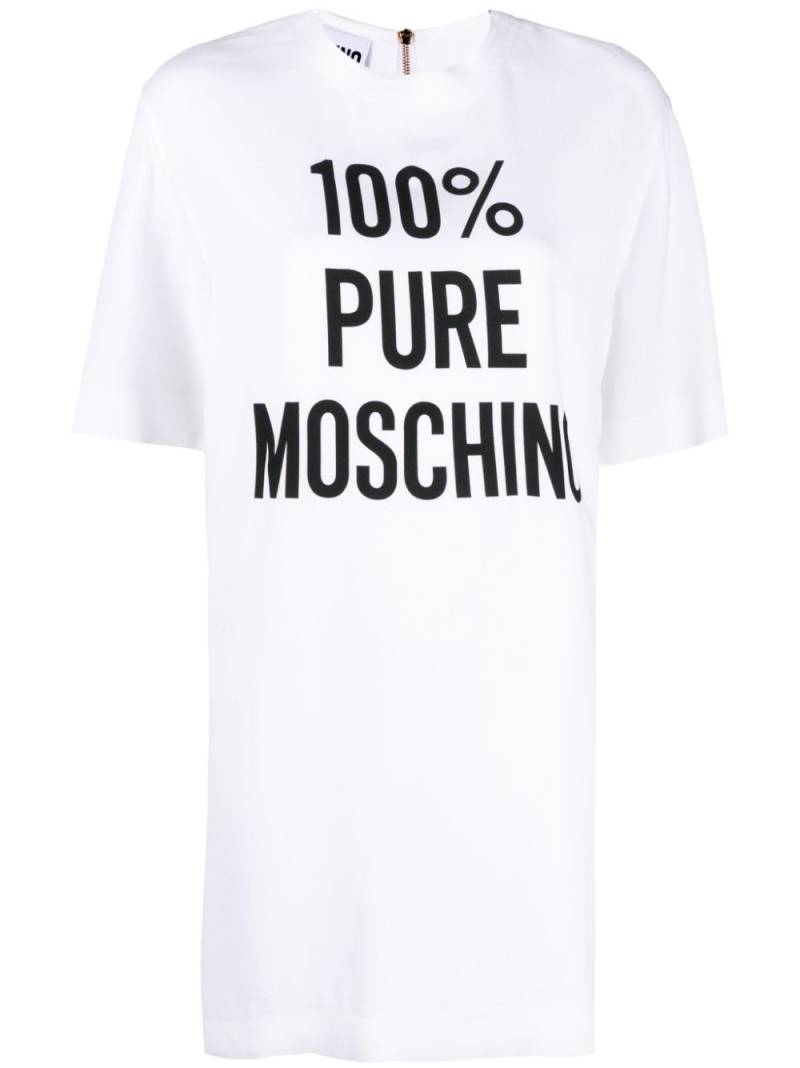 Moschino Minikleid mit Print - Weiß von Moschino