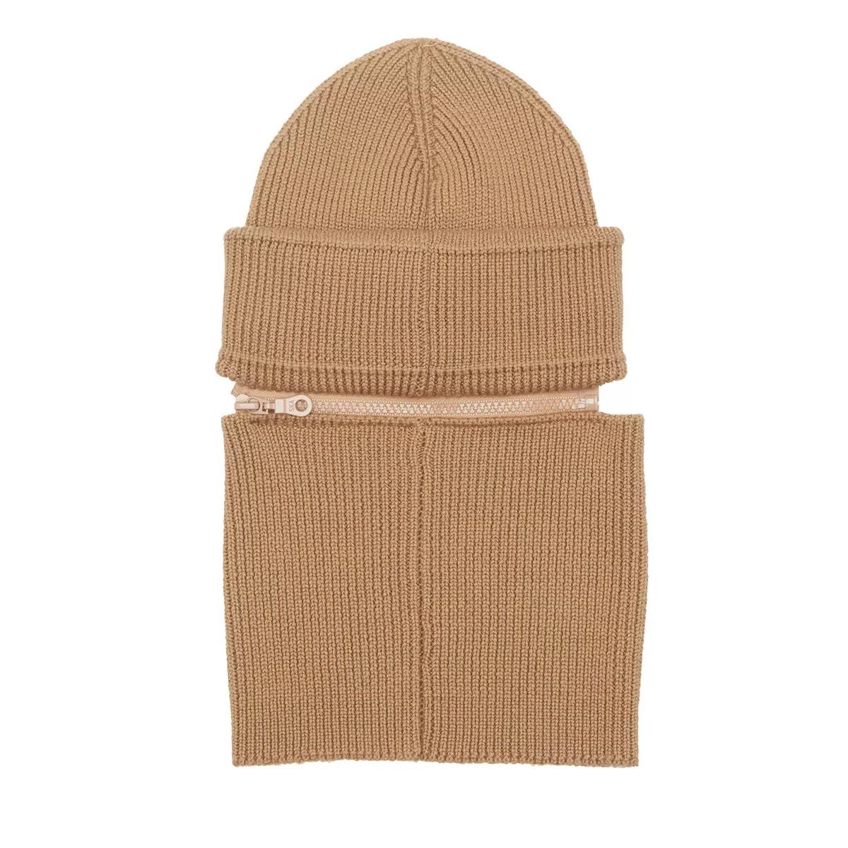 Moschino Mützen - Beanie - Gr. ONE - in Beige - für Damen von Moschino