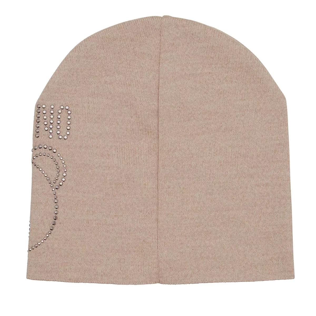 Moschino Mützen - Beanie - Gr. ONE - in Beige - für Damen von Moschino