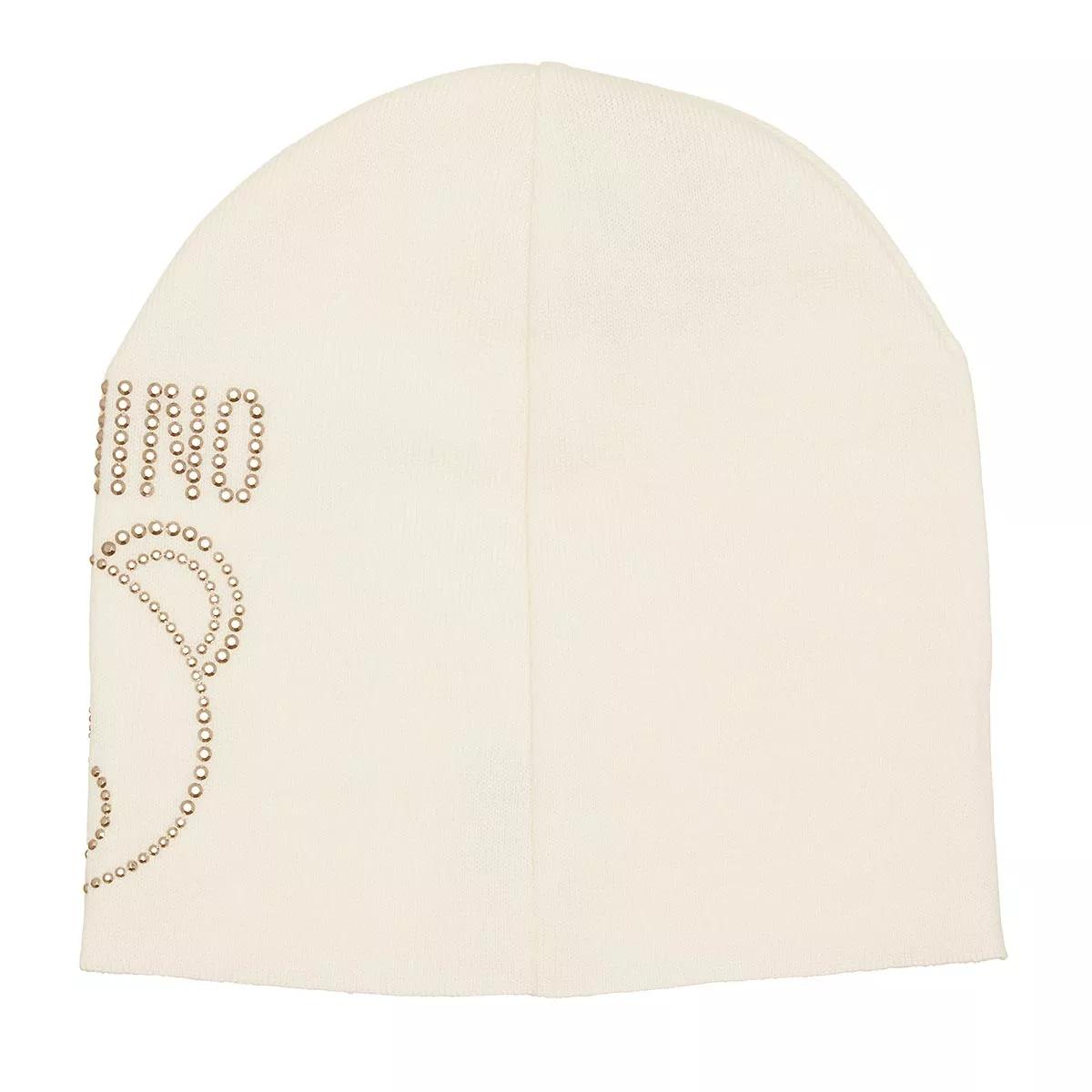 Moschino Mützen - Beanie - Gr. ONE - in Creme - für Damen von Moschino