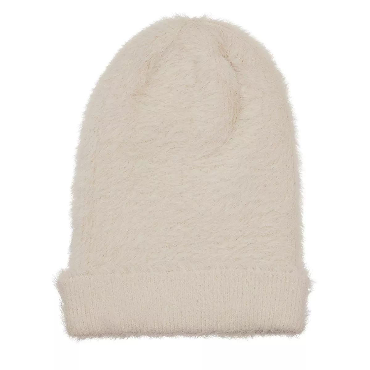 Moschino Mützen - Beanie - Gr. ONE - in Creme - für Damen von Moschino