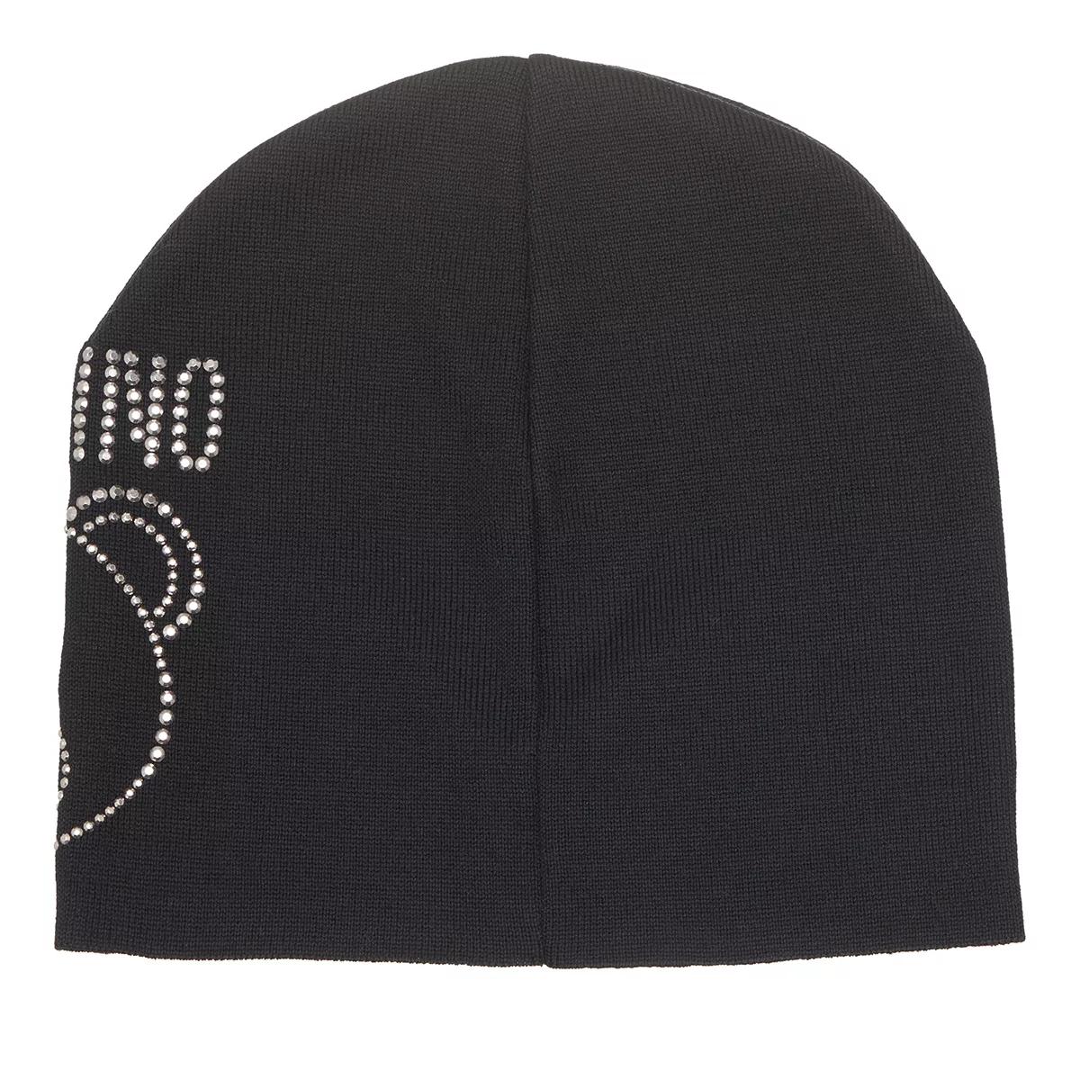 Moschino Mützen - Beanie - Gr. ONE - in Schwarz - für Damen von Moschino