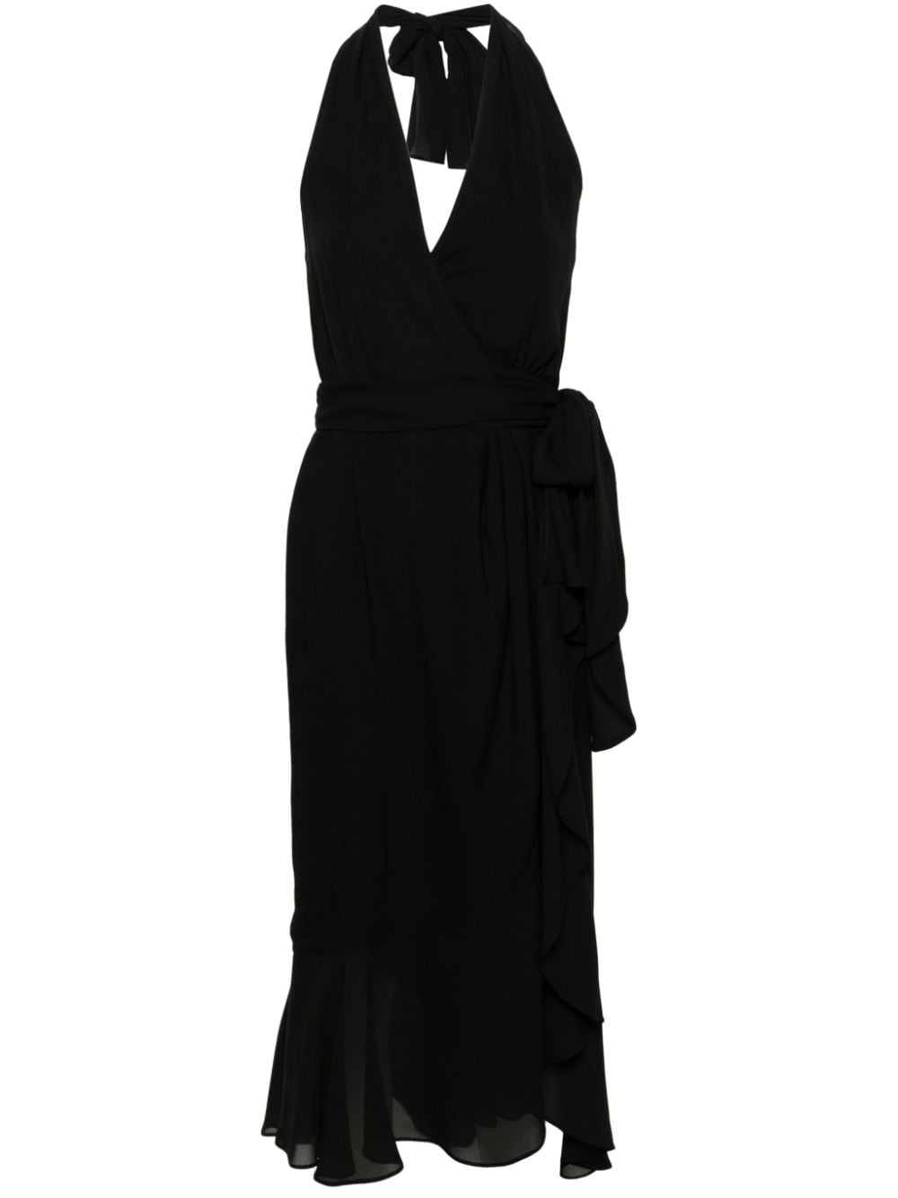 Moschino Neckholder-Kleid aus Seide - Schwarz von Moschino