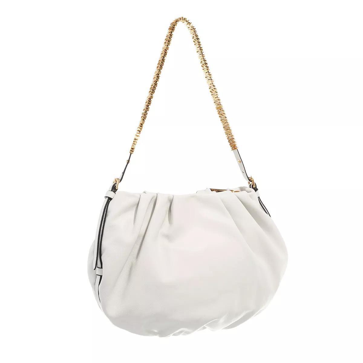 Moschino Pochettes - Mini Lettering Shoulder Bag - Gr. unisize - in Weiß - für Damen von Moschino