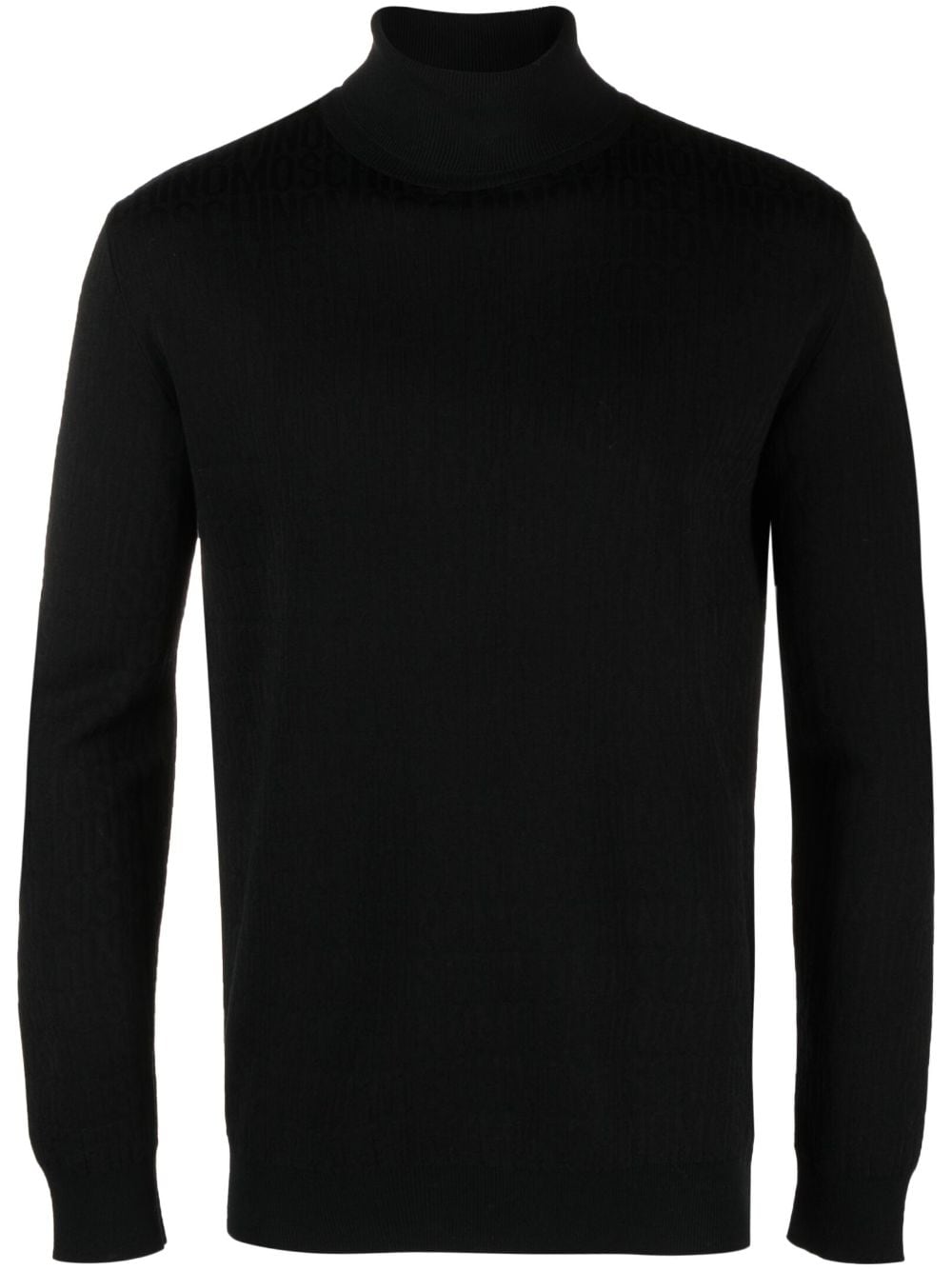 Moschino Pullover mit Rollkragen - Schwarz von Moschino