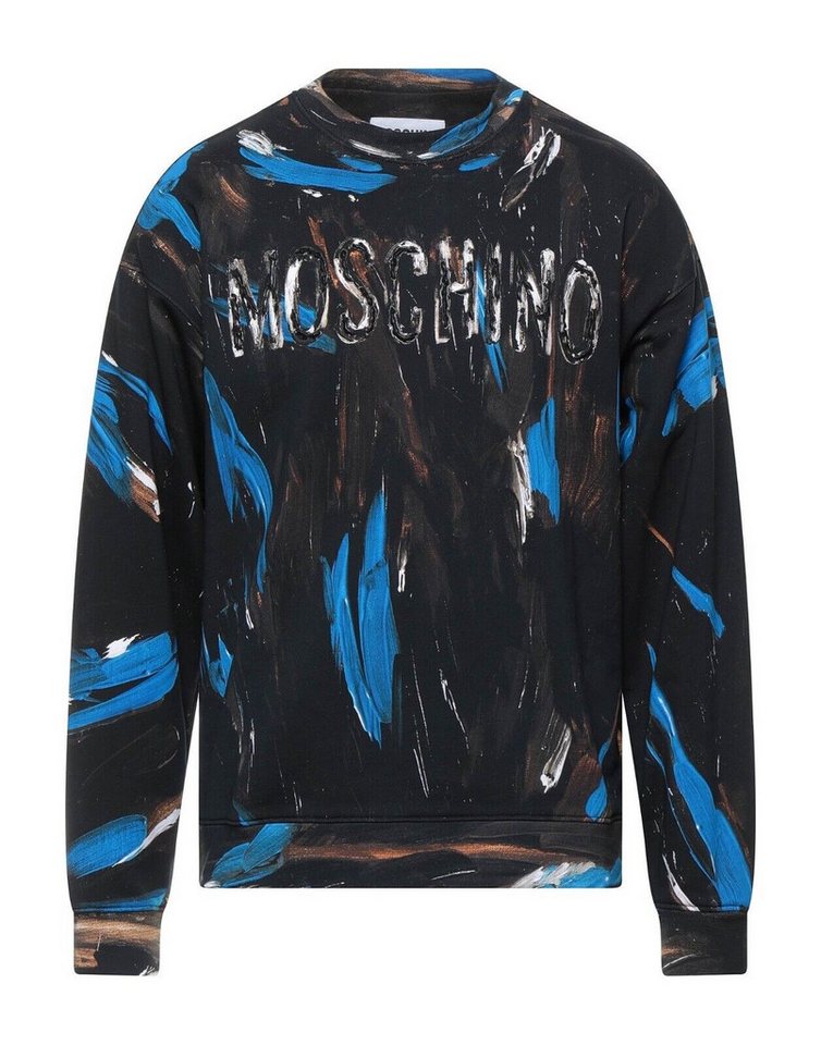 Moschino Rundhalspullover Moschino Herren Pullover, MOSCHINO COUTURE ! MILANO Mod: ZA1707 Pulli von Moschino