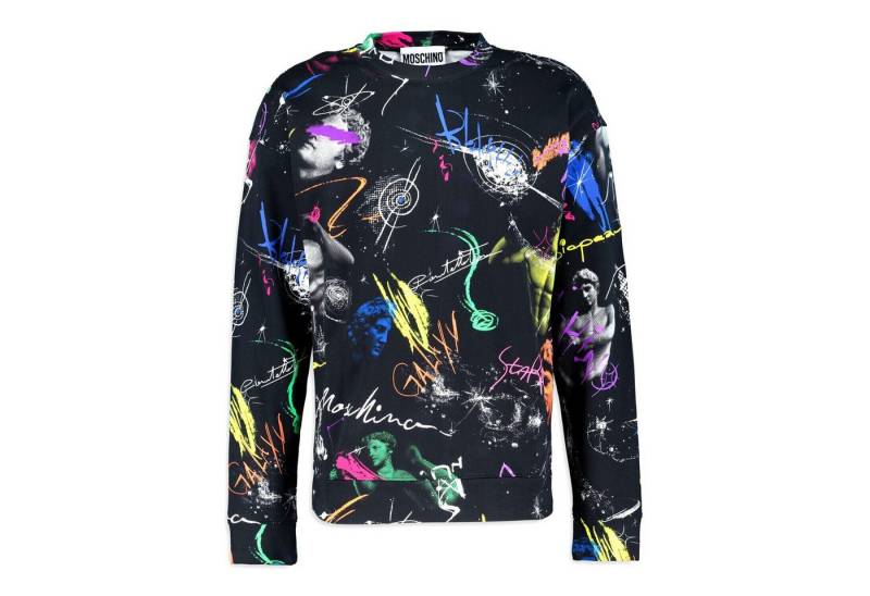 Moschino Rundhalspullover Moschino Herren Pullover, MOSCHINO COUTURE ! MILANO Mod: ZPA1709 von Moschino