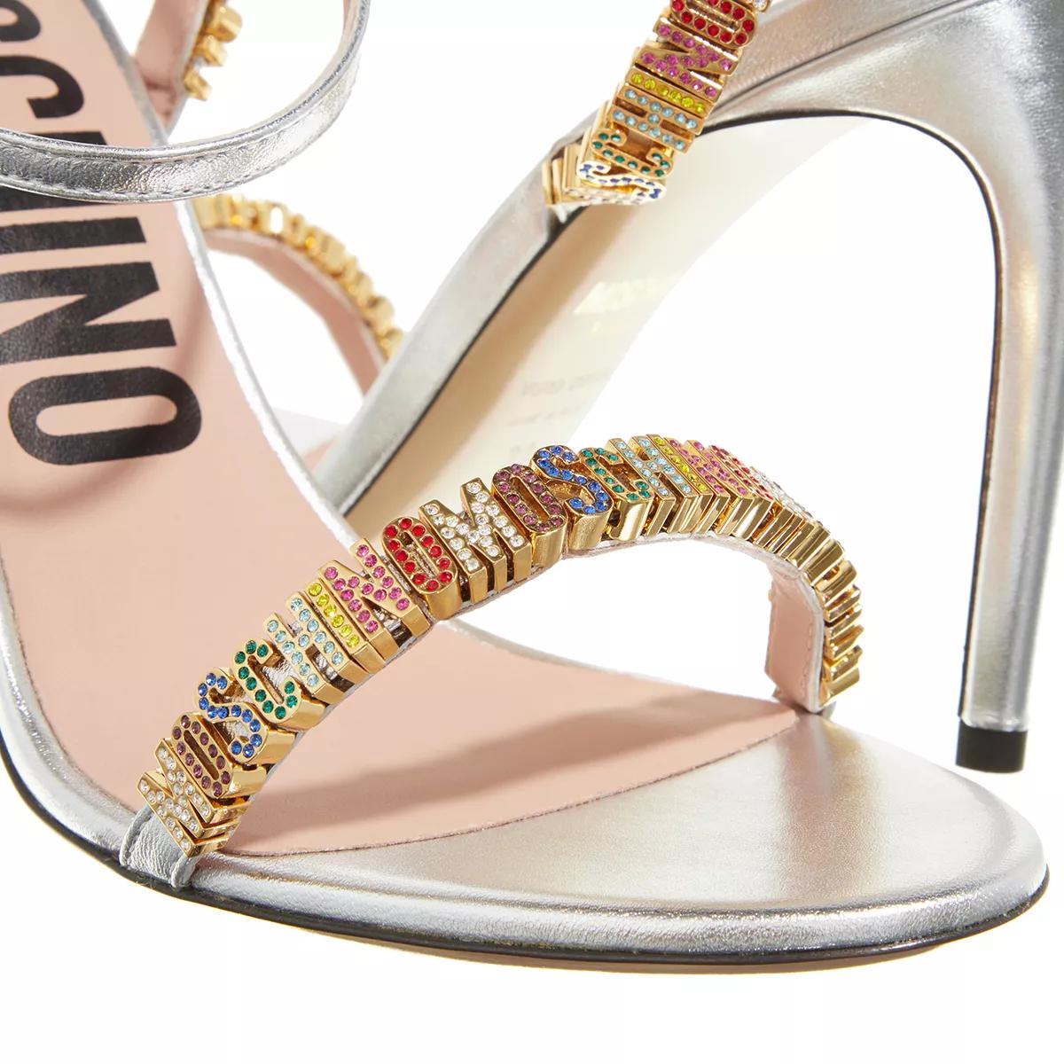 Moschino Sandalen & Sandaletten - Jewels Mini Lettering Sandals - für Damen von Moschino