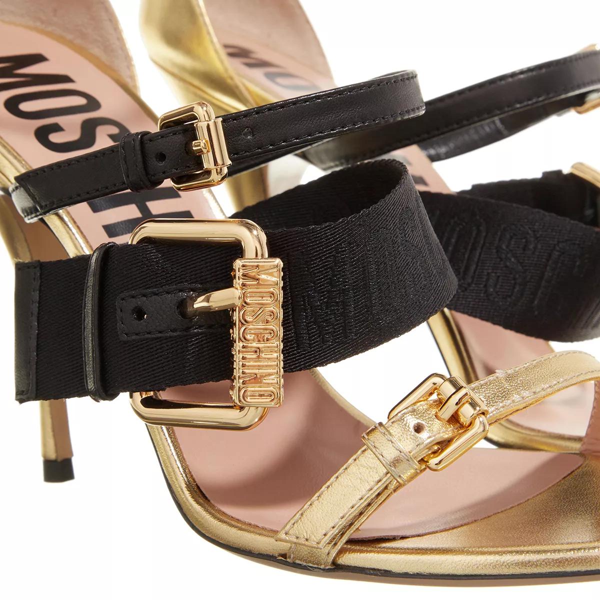 Moschino Sandalen & Sandaletten - San.Lod.Br Mh55/100 Lam.Oro/Nap - für Damen von Moschino